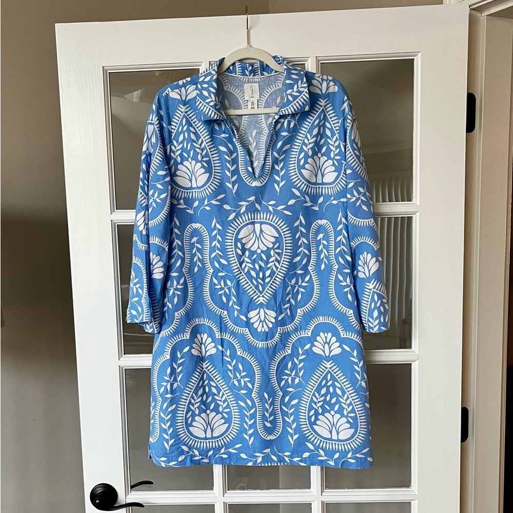 Joie linen blend dress